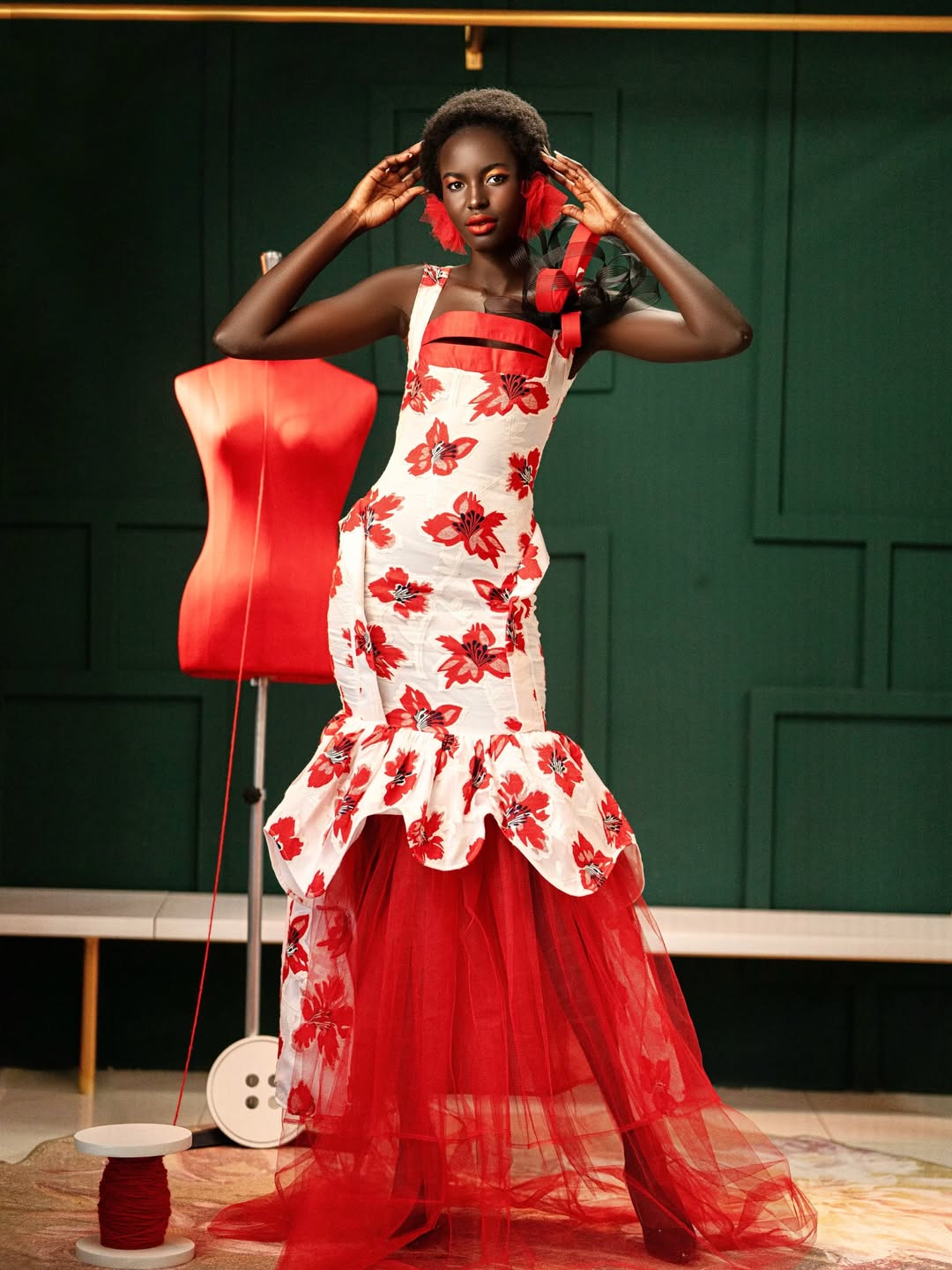 Crimson Bloom — editorial image four